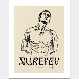 Rudolf Nureyev Posters and Art